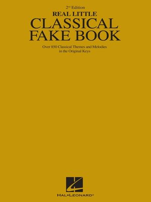 cover image of The Real Little Classical Fake Book  (Songbook)